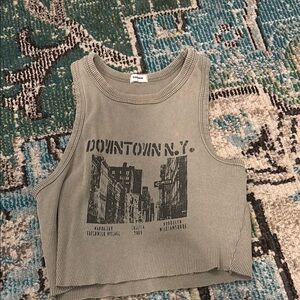 Downtown NYC Graphic Tank Top